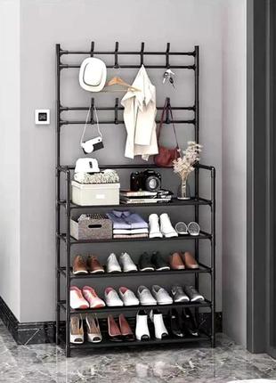 Вішалка для одягу new simple floor clothes rack1 фото