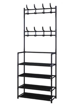 Вішалка для одягу new simple floor clothes rack3 фото