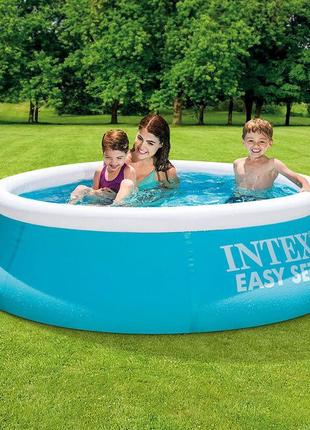 Бассейн наливной intex 183×51 см easy set, объем 886 л – быстрая установка, прочный пвх 2