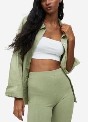 Шорты в рубчик h&m