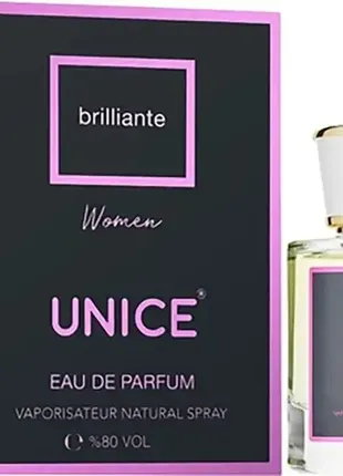 Жіноча парфумована вода 50 мл unice brilliante