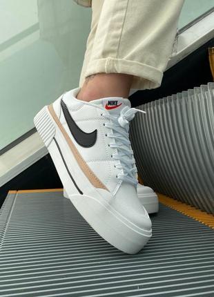 Кроссовки nike court legacy lift5 фото