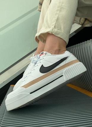 Кроссовки nike court legacy lift8 фото