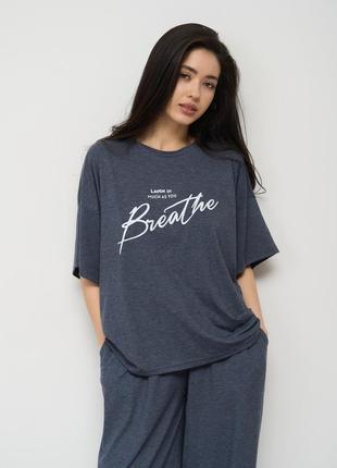 Комплект зі широкими штанами і футболкою - breathe