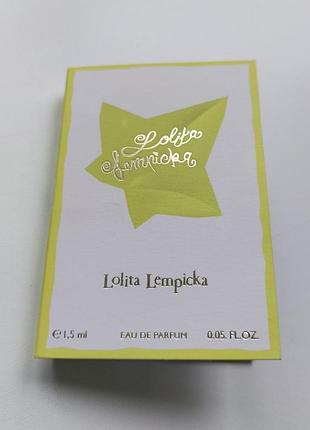 Женская парфюмированная вода edp пробник lolita lempicka mon premier