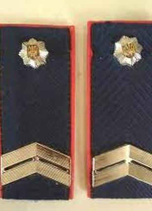Погоны внутренних войск мвд украины(младший сержант) до 2014