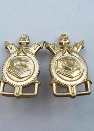 Строительные части эмблемы на петлицы са ссср