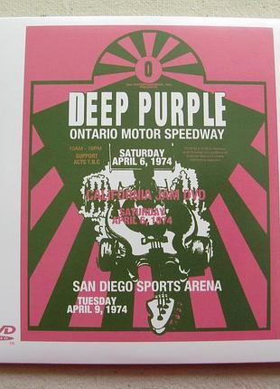 Cdlp deep purple. complete california jam. 2cd+dvd 1974/2005.