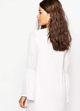 Нежное блуза удлиненное платье