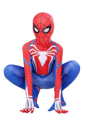 Костюм людина — павук оновлений за грою ps спандекс abc (150-160 см)1 фото