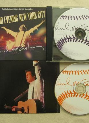 Cd beatles family. paul mccartney. /ex-beatles/. good evening new york city. 2cd. 2009