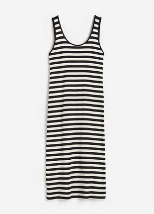 Трикотажна сукня h&m в двох кольорах.