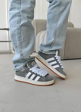Жіночі кросівки adidas campus grey