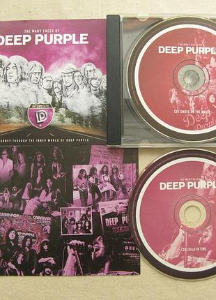 Cd deep purple. the many faces of deep purple. 2 cd. 2014.