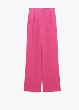 Очень красивые розовые брюки zara