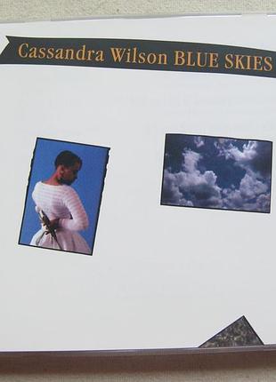Cd джаз. cassandra wilson. blue skies. 1988. — цена 110 грн в