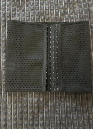 Утягуючий корсет, abdomen waistband, чорний.