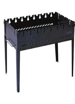 Розкладний мангал smoke house case 8