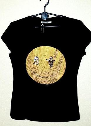 Стильная футболка,  95% хлопок, monte cervino, р. l/xl , наш 42-48