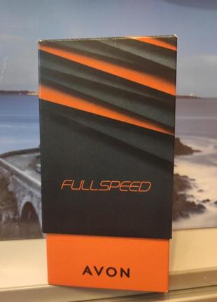 Набор full speed avon туалетная вода шариковый дезодорант