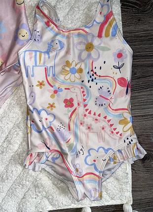 Купальник 3-4 рочки, 98-104 см2 фото