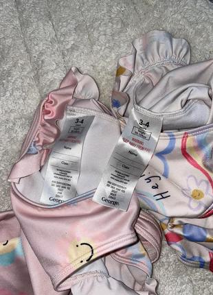 Купальник 3-4 рочки, 98-104 см5 фото