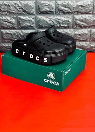 Новинка 2024!!! шльопки женские кроксы сабо crocs