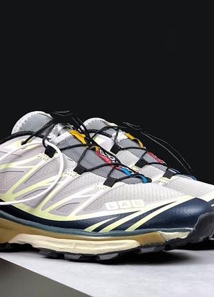 Мужские кроссовки salomon s-lab beige бежевого цвета