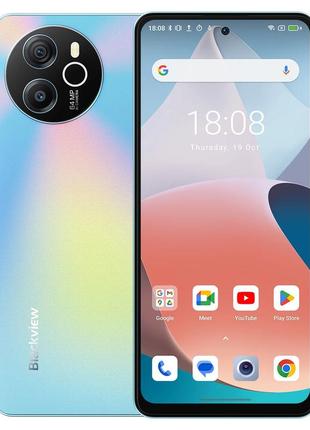 Смартфон blackview shark 8 8/256gb blue потужний сенсорний недорогий телефон з великим екраном