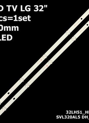 Led підсвітка lg tv 32“ 3c5cz-59015 ssc-32inch-hd-rev05-150925 32ln4900 32ln541u 32lw300c 32lx300c 2шт.