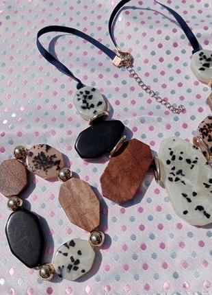 Колье и браслет винтажное