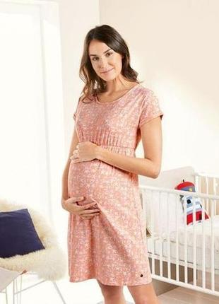 Трикотажное платье для беременных esmara размер s m