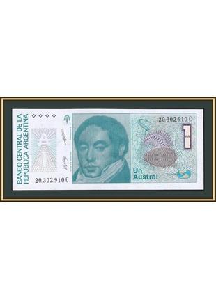 Аргентина 1 аустраль 1986-1989 p-323 (323b.2) unc