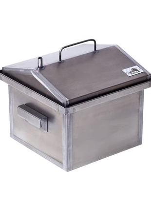 Коптильня черный металл smoke house s original