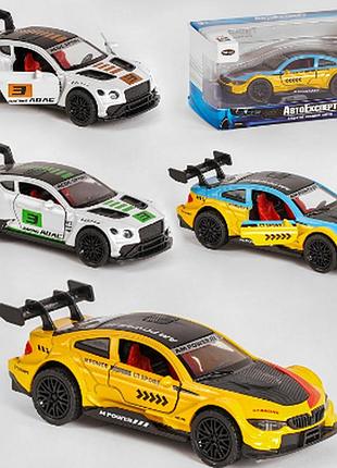 Машинка бмв bmw mg - 60408 "авто експерт", 2 види, по 2 кольори, 1:36, світло, звук, інерція, в коробці
