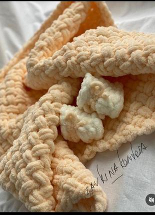 Детский плюшевый плед