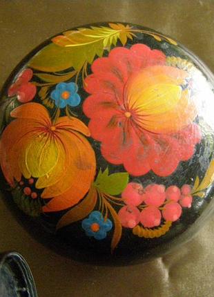 Шкатулка петриковская роспись, ссср