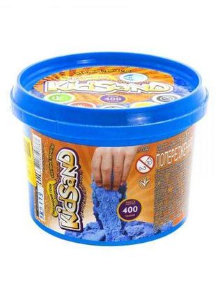 Кинетический песок "kidsand", голубой, 400г