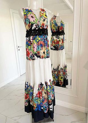 Летнее платье roberto cavalli