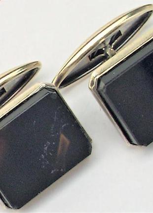 Запонки серебро ссср 875 проба 9,94 грамма