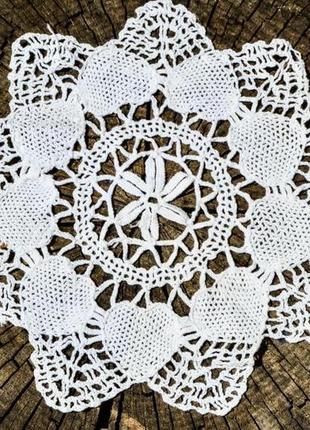 Восхитительная ажурная салфетка! винтаж!