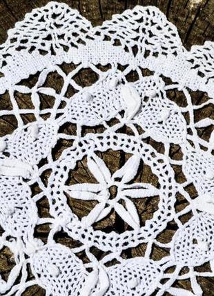 Восхитительная ажурная салфетка! винтаж!