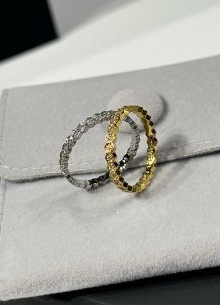 Серебряное кольцо в стиле chaumet шаумет