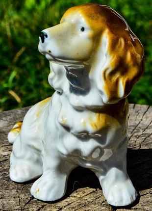 Скульптура собака, собачка, клямка! germany! рідкісна!