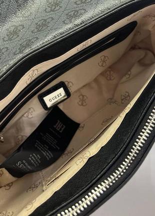 Жіноча сумочка на плече guess (813019) grey4 фото