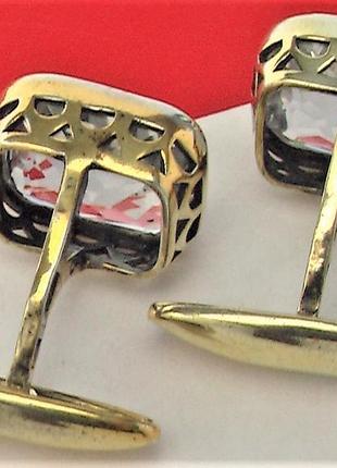 Запонки срібло зісту 875 проба 10,67 грама