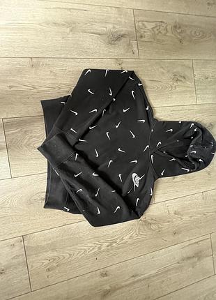 Чорна худі найк 2