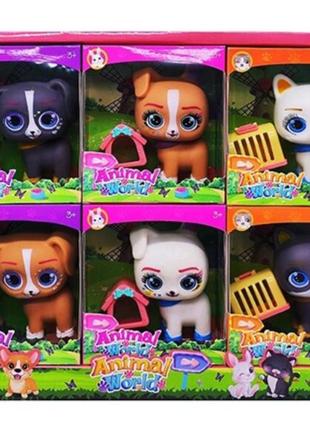 Герої тваринка собачка котик тваринка 369 a висота 11 см, аксесуар