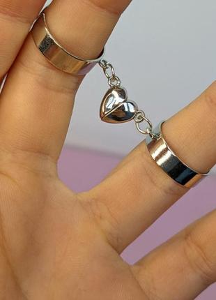 Парные кольца с магнитами