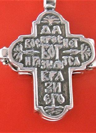 Ладанка крестик серебро 925 проба 7,69 грамма